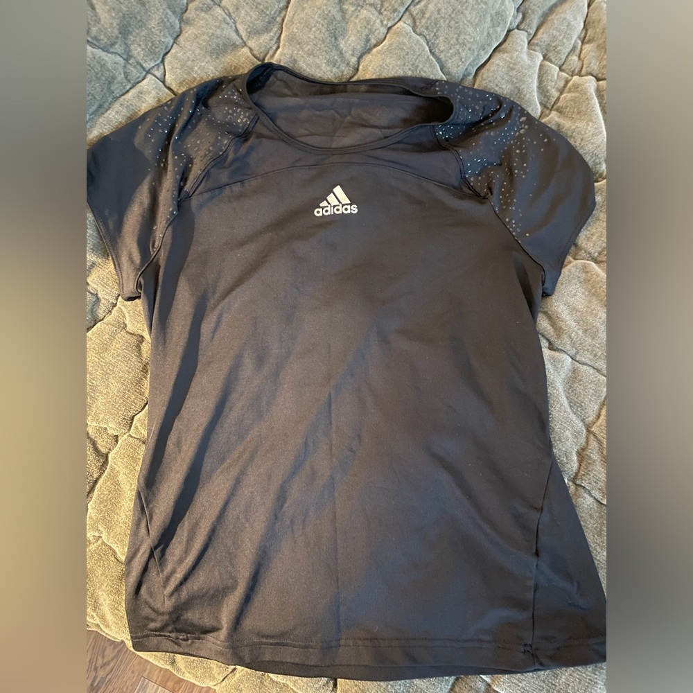 Adidas Black Tennis Performance Tee